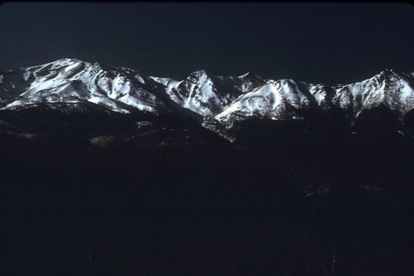 木曽御嶽山（1月）