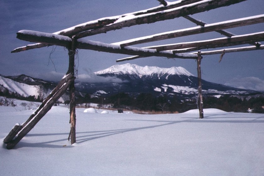 木曽御嶽山（冬）